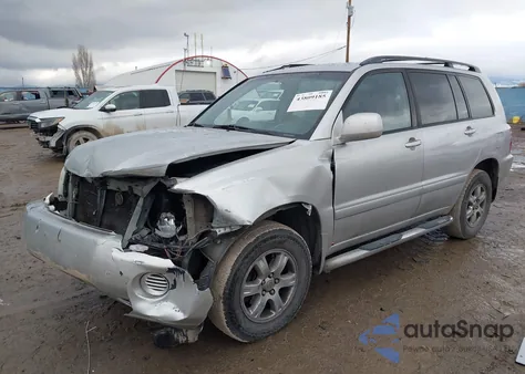 2002 Toyota Highlander из США, поврежденный, VIN JTEHF21A320055755